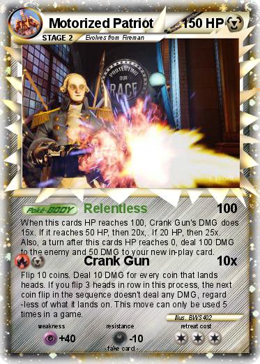 Pokemon Motorized Patriot