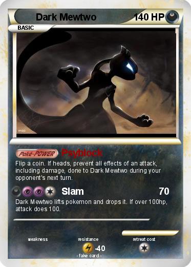 Pokemon Dark Mewtwo