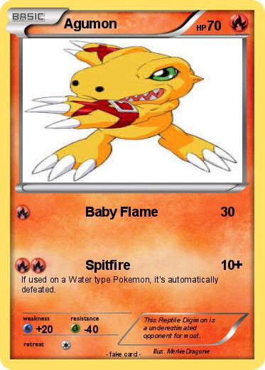 Pokemon Agumon