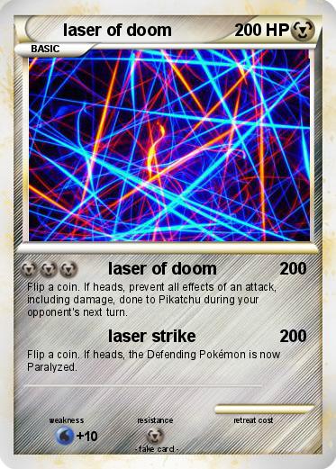 Pokemon laser of doom