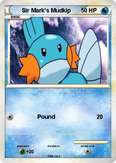 Pokemon Sir Mark's Mudkip