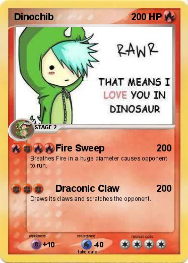 Pokemon Dinochib