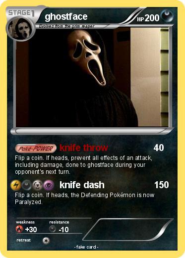 Pokemon ghostface
