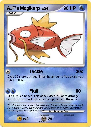 Pokemon AJF's Magikarp