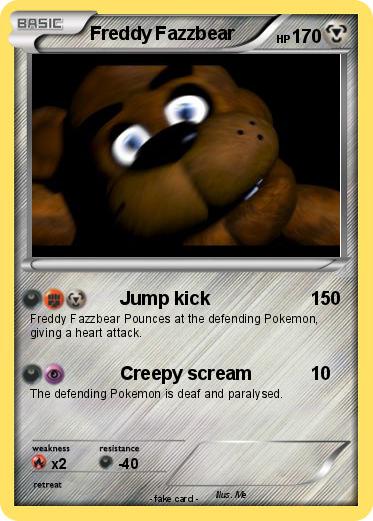 Pokemon Freddy Fazzbear