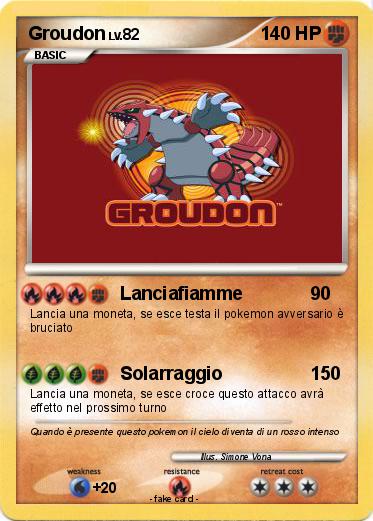 Pokemon Groudon