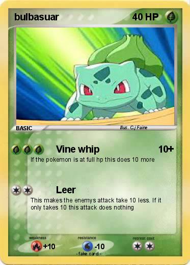 Pokemon bulbasuar