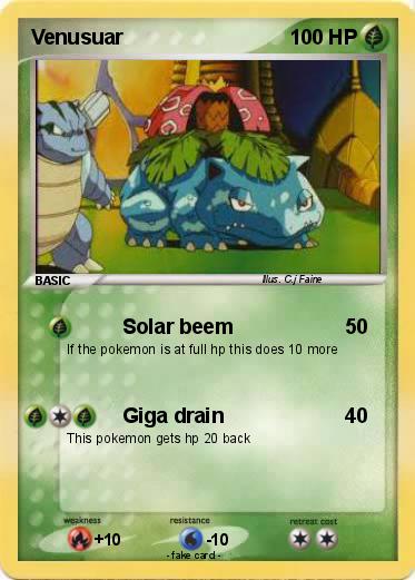 Pokemon Venusuar