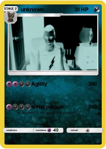 Pokemon unknown