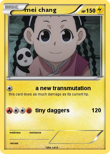 Pokemon mei chang