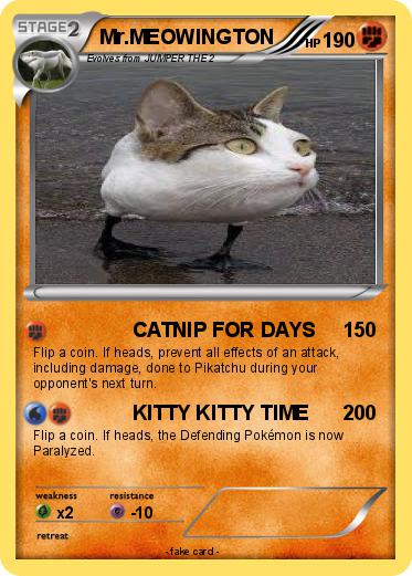 Pokemon Mr.MEOWINGTON