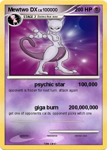 Pokemon Mewtwo DX