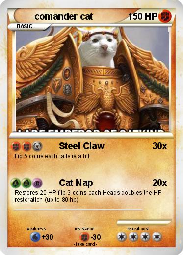 Pokemon comander cat