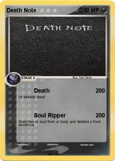 Pokemon Death Note