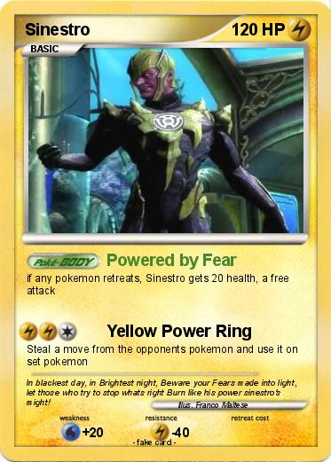Pokemon Sinestro