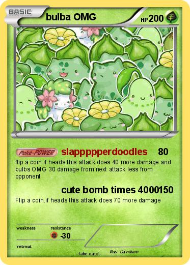 Pokemon bulba OMG