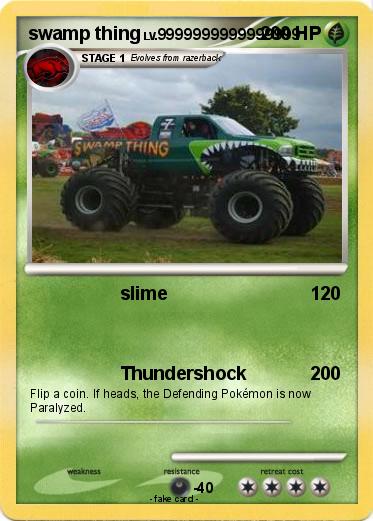 Pokemon swamp thing