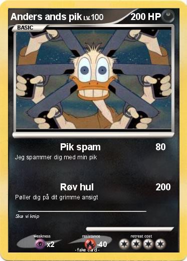 Pokemon Anders ands pik
