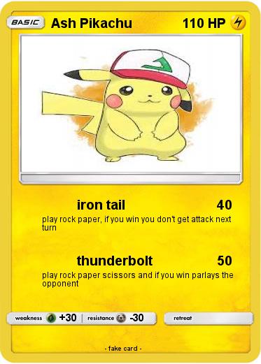Pokemon Ash Pikachu