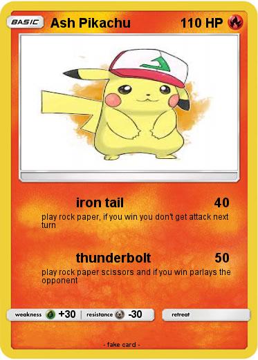 Pokemon Ash Pikachu