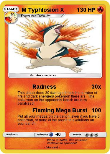 Pokemon M Typhlosion X