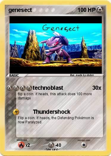 Pokemon genesect