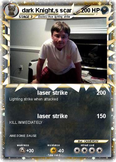 Pokemon dark Knight,s scar