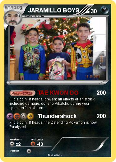 Pokemon JARAMILLO BOYS