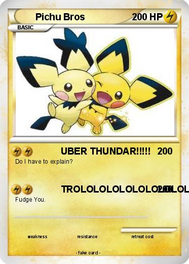 Pokemon Pichu Bros