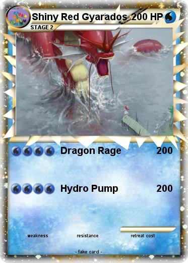 Pokemon Shiny Red Gyarados