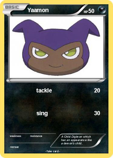 Pokemon Yaamon