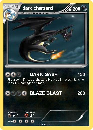 Pokemon dark charzard