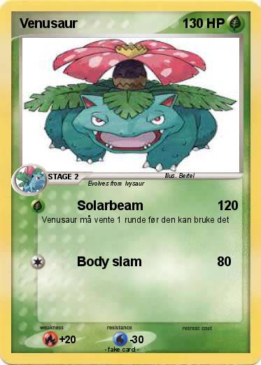 Pokemon Venusaur