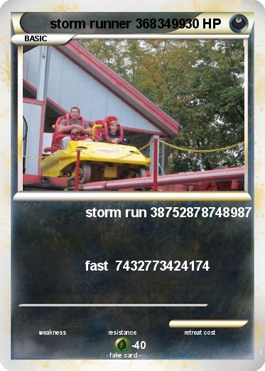 Pokemon storm runner 3683499
