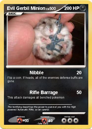 Pokemon Evil Gerbil Minion