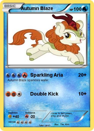 Pokemon Autumn Blaze
