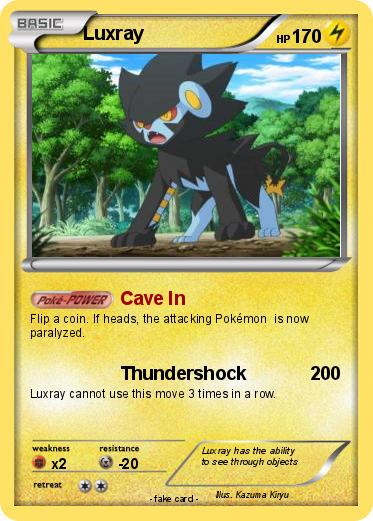 Pokemon Luxray
