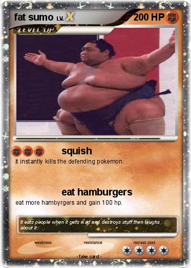 Pokemon fat sumo