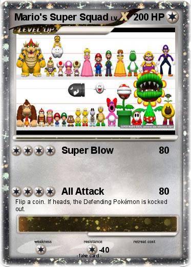 Pokemon Mario's Super Squad