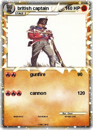 Pokemon british captain