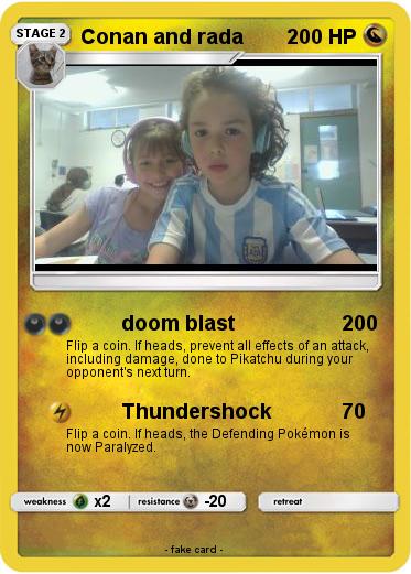 Pokemon Conan and rada