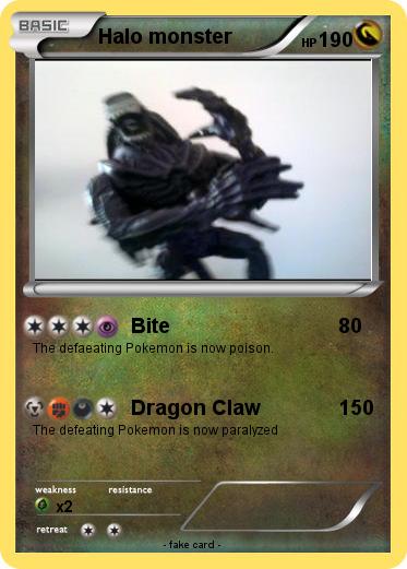 Pokemon Halo monster