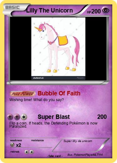 Pokemon Lilly The Unicorn