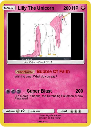 Pokemon Lilly The Unicorn