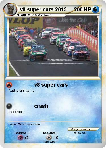 Pokemon v8 super cars 2015