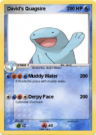 Pokemon David's Quagsire