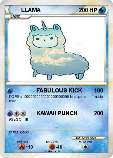 Pokemon LLAMA