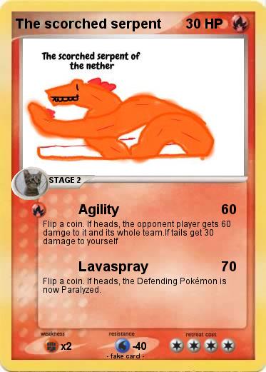 Pokemon The scorched serpent