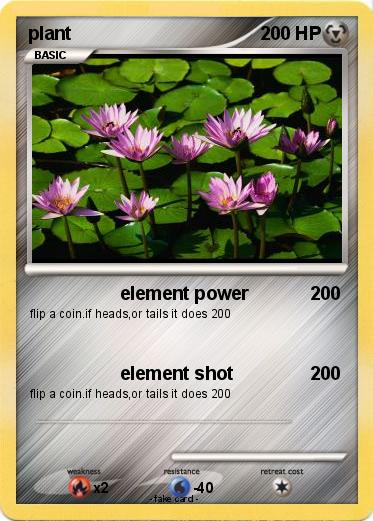 Pokemon plant