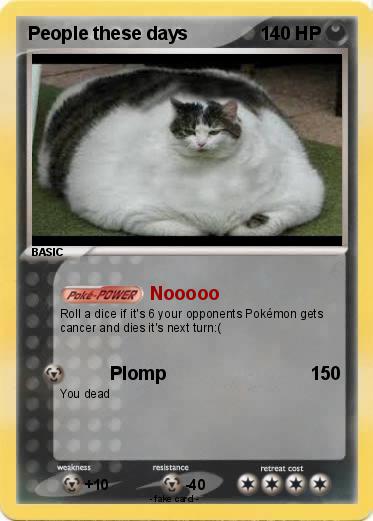 Pokemon People these days